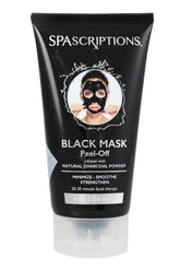 SpaScriptions mascarilla negra: aplicación suave para limpieza profunda de poros