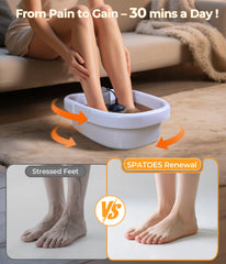 SPATOES desintoxicación de pies iónica 3.0, control con una pulsación para iniciar.