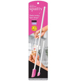 Spatty Daddy Set Rosa 6 pulgadas: llega a cada gota de maquillaje y reduce desperdicio.