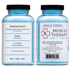 Spazazz terapia muscular: cristales aromáticos para aliviar tensión muscular.