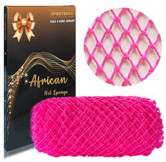 Esponja de red africana SPMKTBOZAI para exfoliación suave y espuma abundante