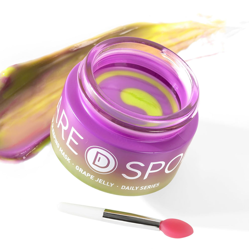 SPODARE mascarilla labial nocturna de doble color para labios suaves al despertar