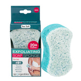 Spongeables ducha corporal con esponja para 20 lavados, Sal Marina.