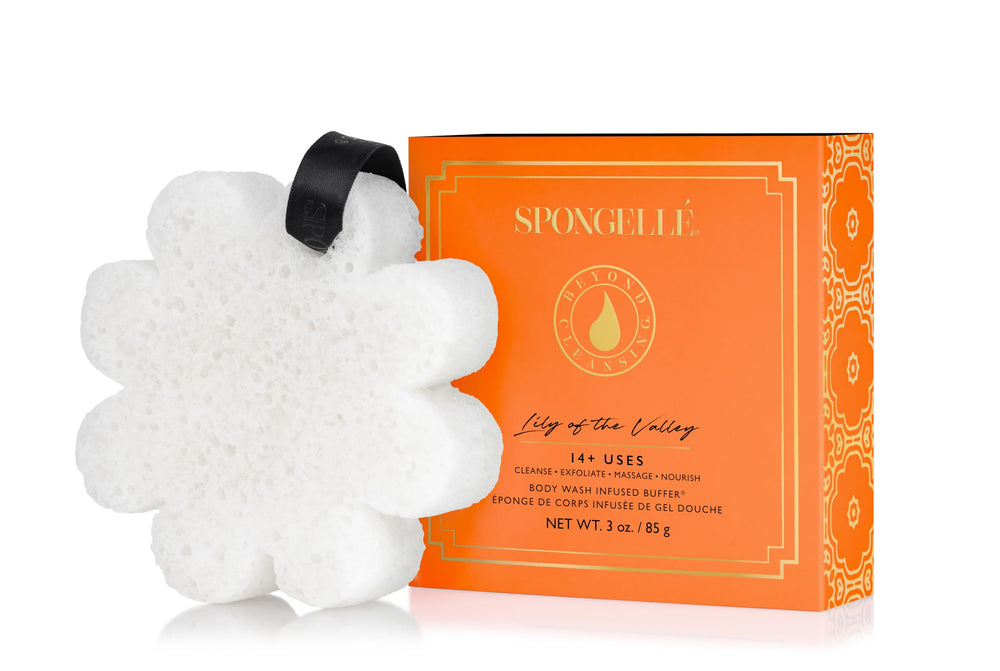 SPONGELLÉ Lirio de los Valles en caja, experiencia de spa en casa.