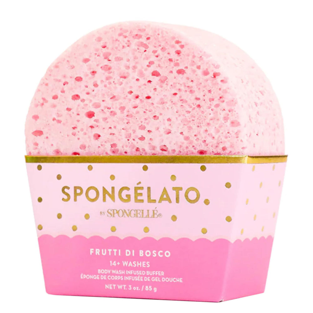 SPONGELLÉ Spongelato exfoliante corporal Frutos del Bosque, sensación frutal y suave exfoliación