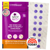 SpotMyUV: pegatina detectora UV con cambio de color para recordar reaplicar protector.