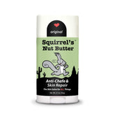 Squirrel's Nut Butter Anti Chafe Stick on pack straps reduces friction during hikes