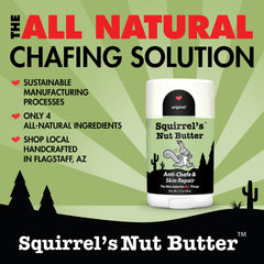 Envase compacto de Squirrel's Nut Butter para llevar en la bolsa deportiva
