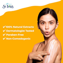 St. Ives Aceite de aguacate, piel nutrida y flexible tras la aplicación.