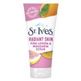 St. Ives exfoliante piel radiant limon rosa para piel luminosa