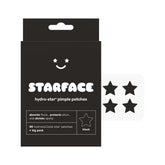 Starface World patches hydrocolloïdes étoiles noires absorbent le fluide et réduisent les rougeurs.