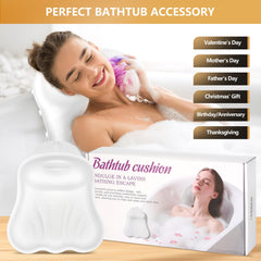 Starotatess almohada de baño apta para jacuzzis y bañeras gracias a su agarre.