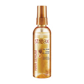 Serum Streax con aceite de nuez para brillo inmediato en el cabello.