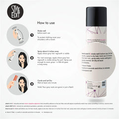 STYLE EDIT aplicación rápida para ocultar canas entre visitas al salón