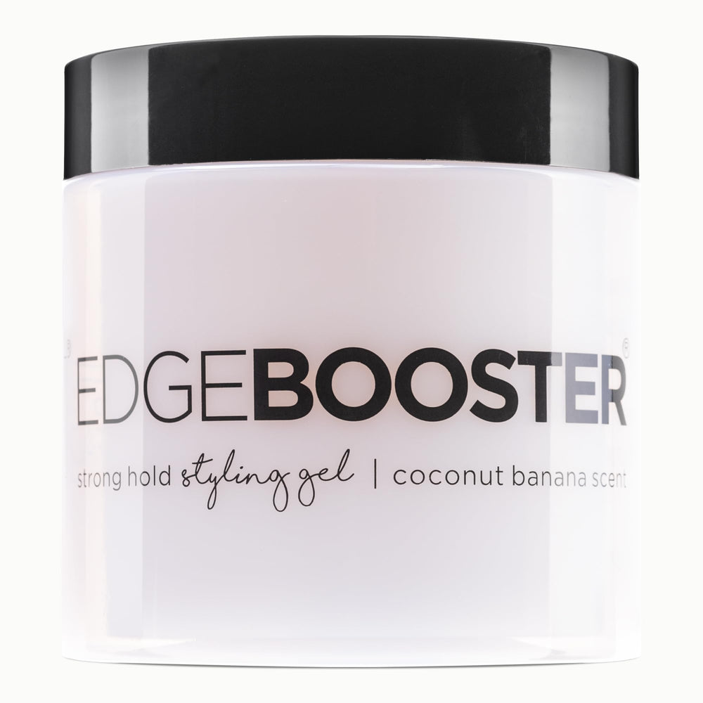 Botella Style Factor Edge Booster de 16oz, gel fijación fuerte.