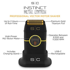 Stylecraft Instinct lateral: agarre equilibrado para movimientos suaves.