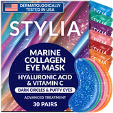 Parche ojeras Stylia con colágeno marino y vitamina C para revitalizar la mirada