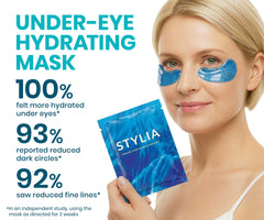Parche ojeras Stylia con extracto de perla para luminosidad