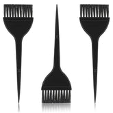 Styquenzer pincel coloración cabello pack 3 negro para aplicación suave y uniforme.