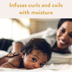 Suave Baby Curl Shampoo coconut oil drops highlight nourishing formula for delicate hair