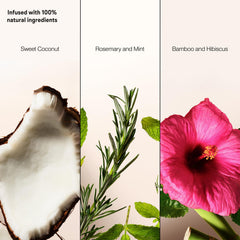 Suave champú seco Bambú Hibisco: spray para lavado rápido.