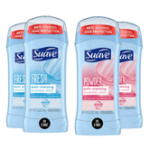 Suave Desodorante Mujer Powder Fresh, paquete visible: protección diaria para uso constante