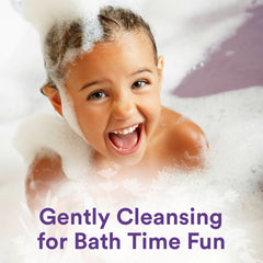 Textura cremosa de Suave Kids Lavanda Natural para lavado suave.