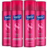 Suave Max Hold: botella del spray para peinar con control de estilo