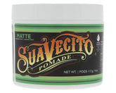 Suavecito Pomade Matte sin brillo en bote para acabado mate duradero