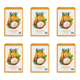 Sud de France Savon triple-moule coco: hydratation riche et mousse généreuse.