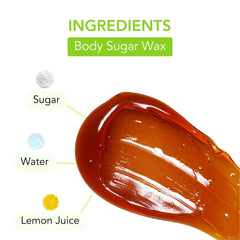 Aplicación de Sugar Me Smooth sobre la piel, depilación con menos fricción.