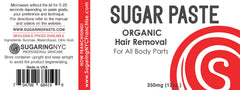 Sugaring NYC pasta piernas, aplicación fácil para resultados lisos.