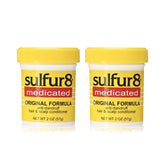 Sulfur 8 Medicated Conditioner bottle supports scalp comfort and hair manageability.