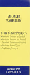 Sulfur 8 Glovers aplica masajes, cuero cabelludo suave.