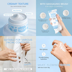 Sulily serum de leche para una piel luminosa y suave.