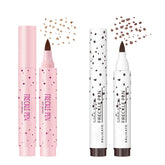 SUMEITANG Lifelike Freckle Pen marrón claro para look natural y duradero