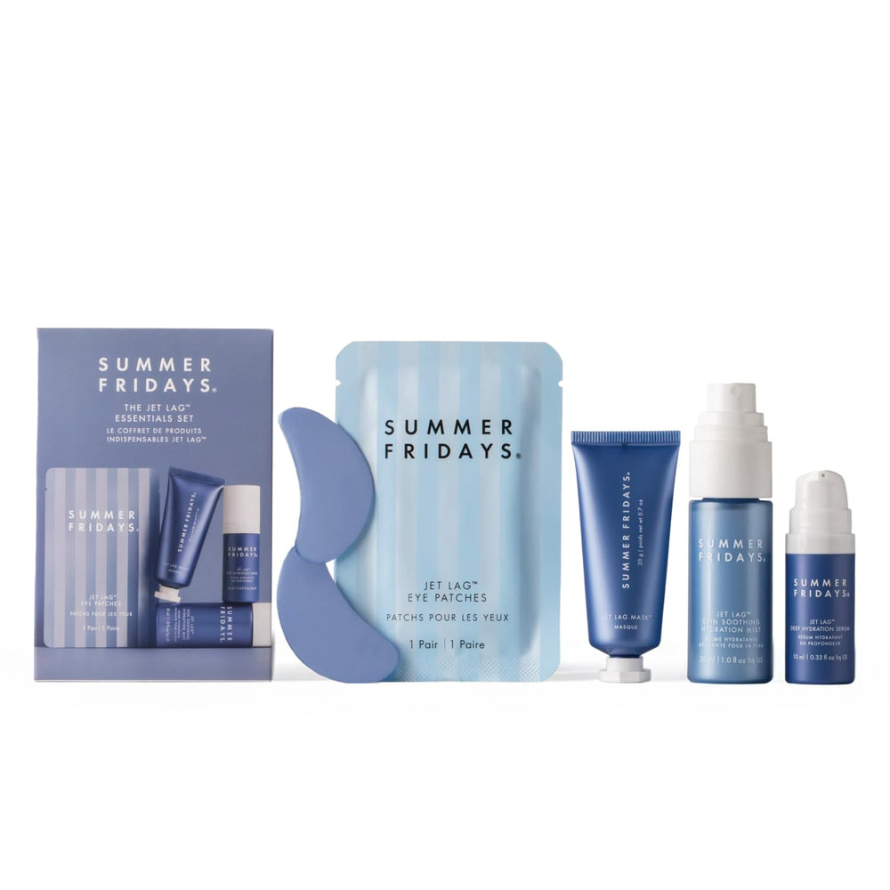 Summer Fridays Jet Lag Eye Patches refresh and de-puff the under-eye area.