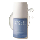 Summer Fridays Jet Lag Serum envase elegante para hidratación diaria