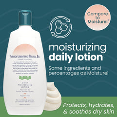 Moisture-All de Summers Laboratories, textura cremosa visible, ideal para rostro y cuerpo.