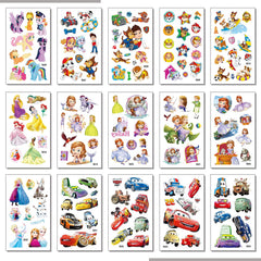 Sun Awesome diseños divertidos para tatuajes temporales en niños