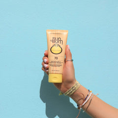 Sun Bum Original SPF 70, aplicación en manos para protección instantánea