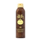 Sun Bum protector solar Original SPF 30 en spray para uso diario, cobertura amplia y veraniega.