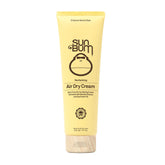 Sun Bum Revitalizing Air Dry Cream bottle, vegan formula for frizz control.