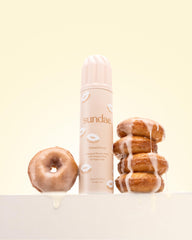 Sundae aroma crema de mantequilla donut, experiencia de ducha diaria