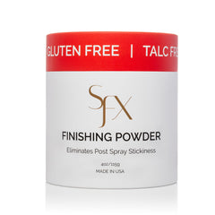 SunFX poudre translucide sans talc, fini léger et respirant.
