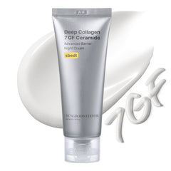SUNGBOON EDITOR Deep Collagen 7GF – bouteille creme nuit visage et cou pour hydratation