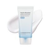SUNGBOON EDITOR Hydro Booster Sunscreen bottle offers weightless sun protection for daily use.