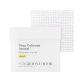 SUNGBOON EDITOR Discos con colágeno y retinol en caja, cuidado suave diario.