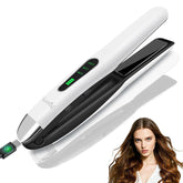 SUNMAY alisador de pelo inalámbrico portátil para viaje, ideal para retoques rápidos.