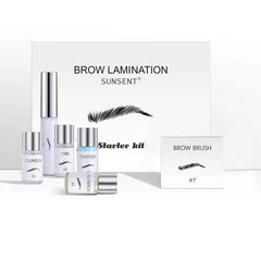 SUNSENT kit de laminación de cejas, empaque compacto para uso en casa